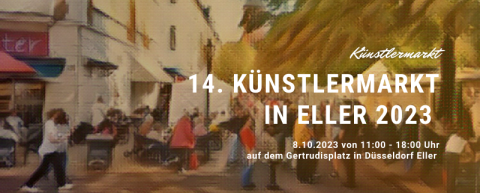 Künstlermarkt in Düsseldorf Eller